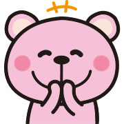 Pink Pink bear Emoji 2 รูปที่ 19