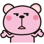Pink Pink bear Emoji 2 รูปที่ 20