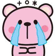 Pink Pink bear Emoji 2 รูปที่ 22
