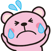 Pink Pink bear Emoji 2 รูปที่ 25