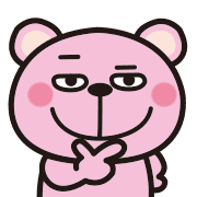 Pink Pink bear Emoji 2 รูปที่ 27