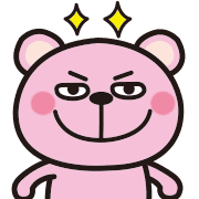 Pink Pink bear Emoji 2 รูปที่ 29