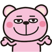 Pink Pink bear Emoji 2 รูปที่ 30