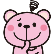 Pink Pink bear Emoji 2 รูปที่ 34