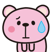 Pink Pink bear Emoji 2 รูปที่ 35