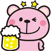Pink Pink bear Emoji 2 รูปที่ 38