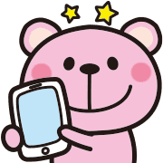 Pink Pink bear Emoji 2 รูปที่ 39
