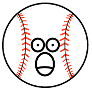 อิโมจิไลน์ I Love baseball Emoji