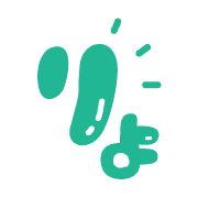 อิโมจิไลน์ Shiny emoji Basic set