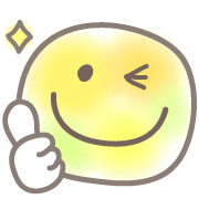 อิโมจิไลน์ Pastel Neon Watercolor Smile Emoji