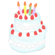 อิโมจิไลน์ Pastel Emoji birthday