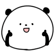 อิโมจิไลน์ Panda daily relatively(Emoji)