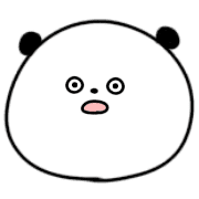 อิโมจิไลน์ Panda daily relatively(Emoji)