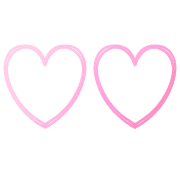 อิโมจิไลน์ Pink x Heart Sweet & Lovely Emoji