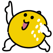 อิโมจิไลน์ Sour grapefruit Emoji