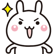 อิโมจิไลน์ Yurukawa rabbit emoji 2