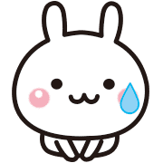 อิโมจิไลน์ Yurukawa rabbit emoji 2
