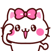 อิโมจิไลน์ Cute cat sweet ver. 3