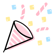 อิโมจิไลน์ simple celebration Emoji