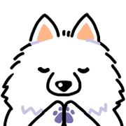 Samoyed dog's face รูปที่ 26