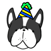 อิโมจิไลน์ WonderInu Birthday Emoji