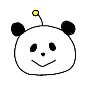อิโมจิไลน์ panda colorful Emoji