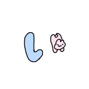 อิโมจิไลน์ Rabbit,cute deco characters And Emoji