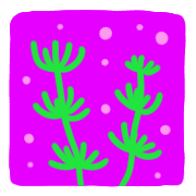 อิโมจิไลน์ Cactus,plants frames!