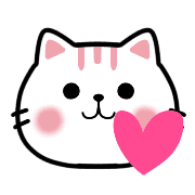อิโมจิไลน์ Cute Cat Nekunya Simple Emotions Emoji