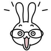 อิโมจิไลน์ White-rabbit Emoji