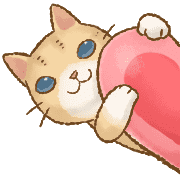 อิโมจิไลน์ Cat's Lifestyle Love Emoji