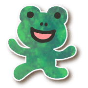 อิโมจิไลน์ Autumn frog,daily use emoji