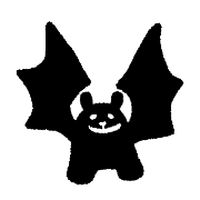 อิโมจิไลน์ Rock rabbit and skull halloween2020