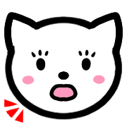 อิโมจิไลน์ Japanese cat trader's Emoji 1