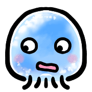 อิโมจิไลน์ Happy jellyfish Emoji