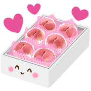 อิโมจิไลน์ -Peach-Peach emoji