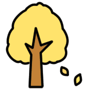 อิโมจิไลน์ Simple emoji that can be used in autumn