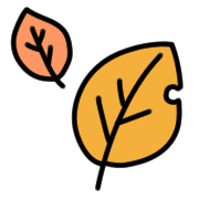 อิโมจิไลน์ Simple emoji that can be used in autumn