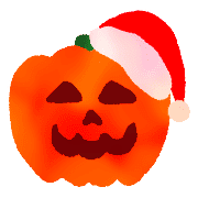 อิโมจิไลน์ Halloween,christmas pumpkin