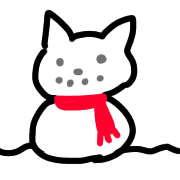 อิโมจิไลน์ MEOW MEOW CAT Emoji Winter ver.