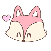 อิโมจิไลน์ Kawaii Fox Emojis