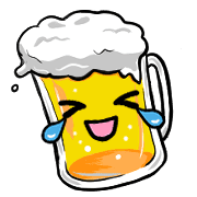 อิโมจิไลน์ Happy beer Emoji