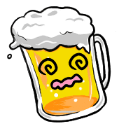 อิโมจิไลน์ Happy beer Emoji