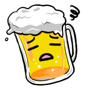 อิโมจิไลน์ Happy beer Emoji