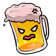 อิโมจิไลน์ Happy beer Emoji