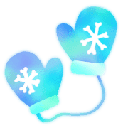 อิโมจิไลน์ Winter watercolor emoji,frames