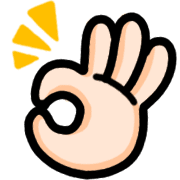 Practical gesture emoji