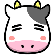 อิโมจิไลน์ Happy cows Emoji