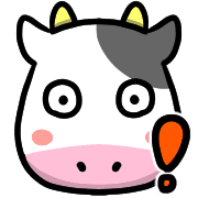 อิโมจิไลน์ Happy cows Emoji