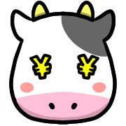 อิโมจิไลน์ Happy cows Emoji